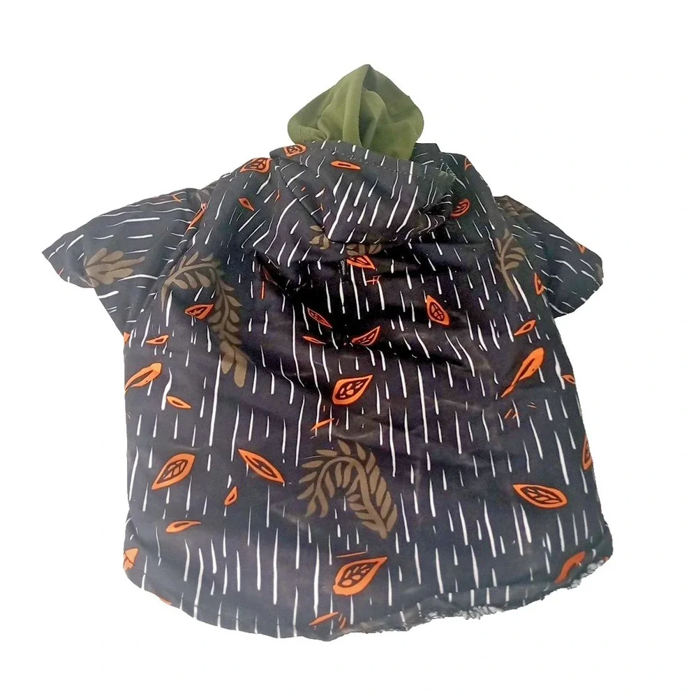 Top Paw  Dog Hoodie Two in One Camp Shirt / T-Shirt Size Small